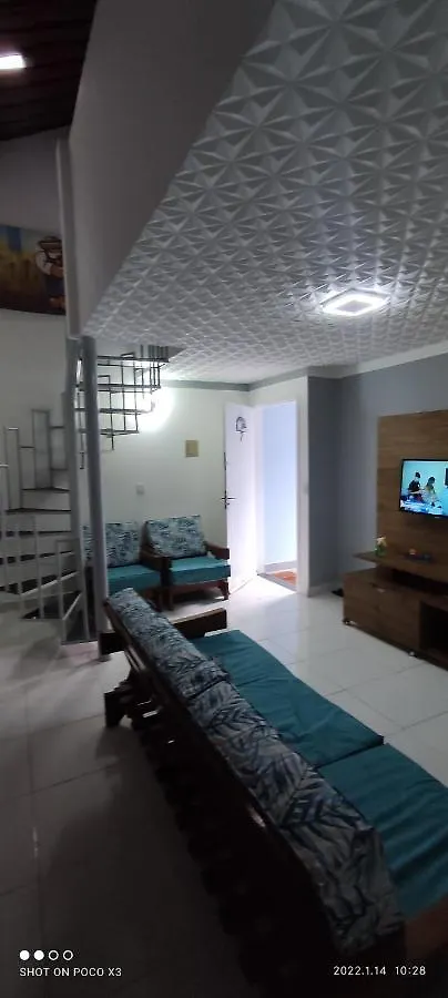 Linda casa de condomínio na praça 21 Pôrto das Galinhas 0*,